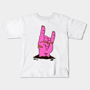 Zombie hand yes hellyes Kids T-Shirt